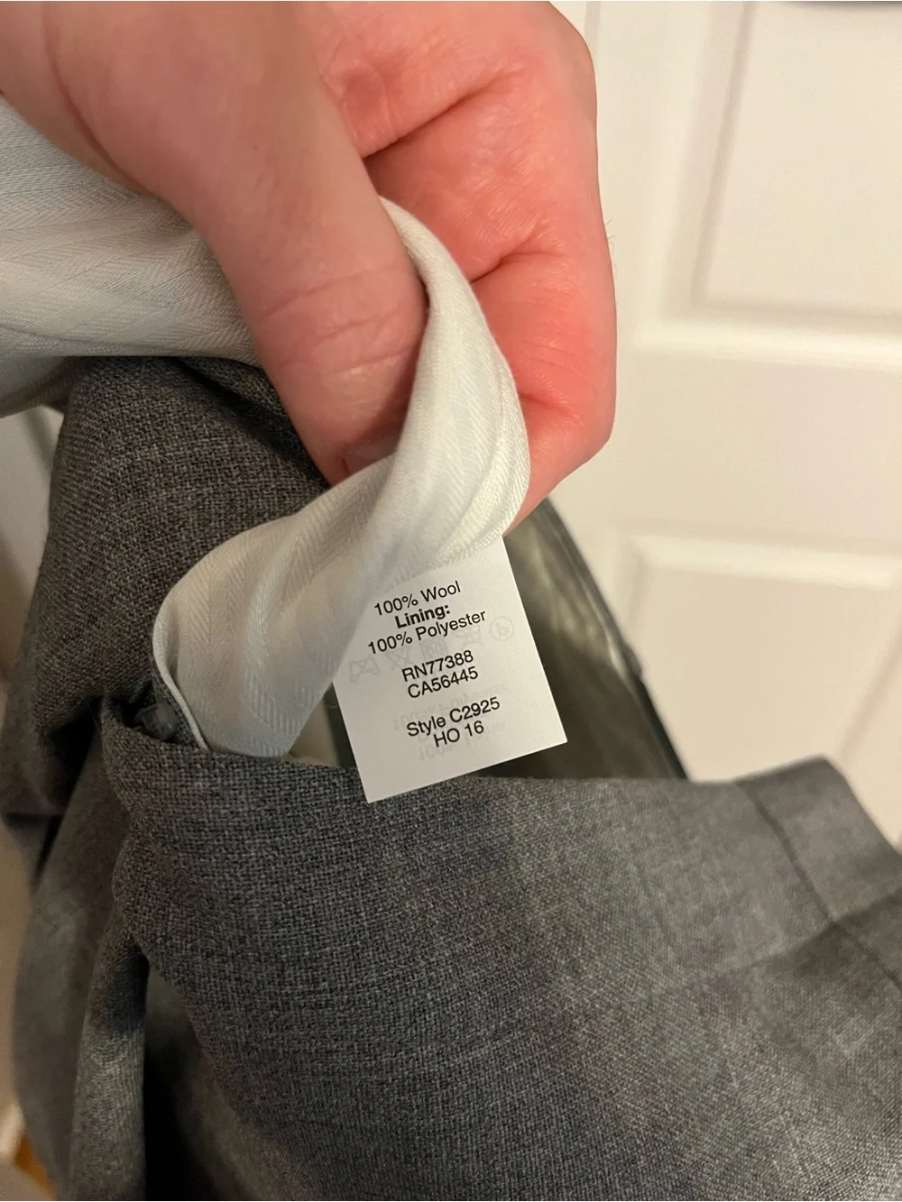 NWOT J. Crew Voyage Thompson Wool Suit Pants